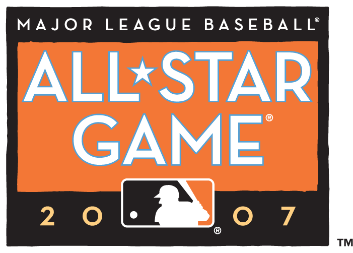 MLB All-Star Game 2007 Alternate Logo v2 iron on heat transfer